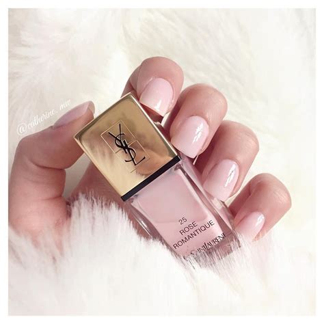 ysl nail polish rose romantique.